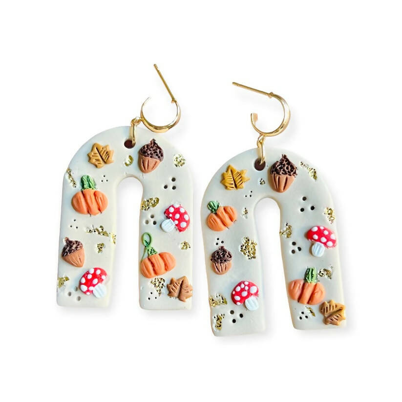 Fall Arch Earrings