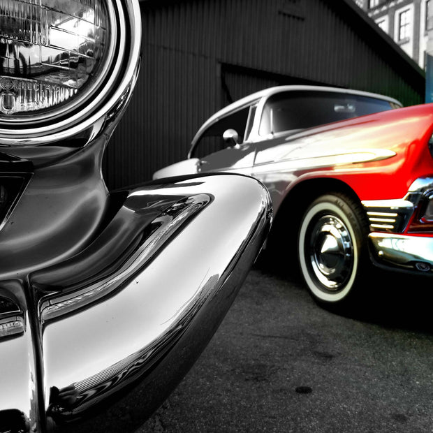 "Vintage Cars" - Fine art print 5"x7" with white acid-free matboard 8"x10"