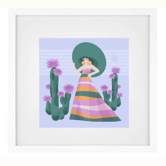 Fashion Desert (framed art print)