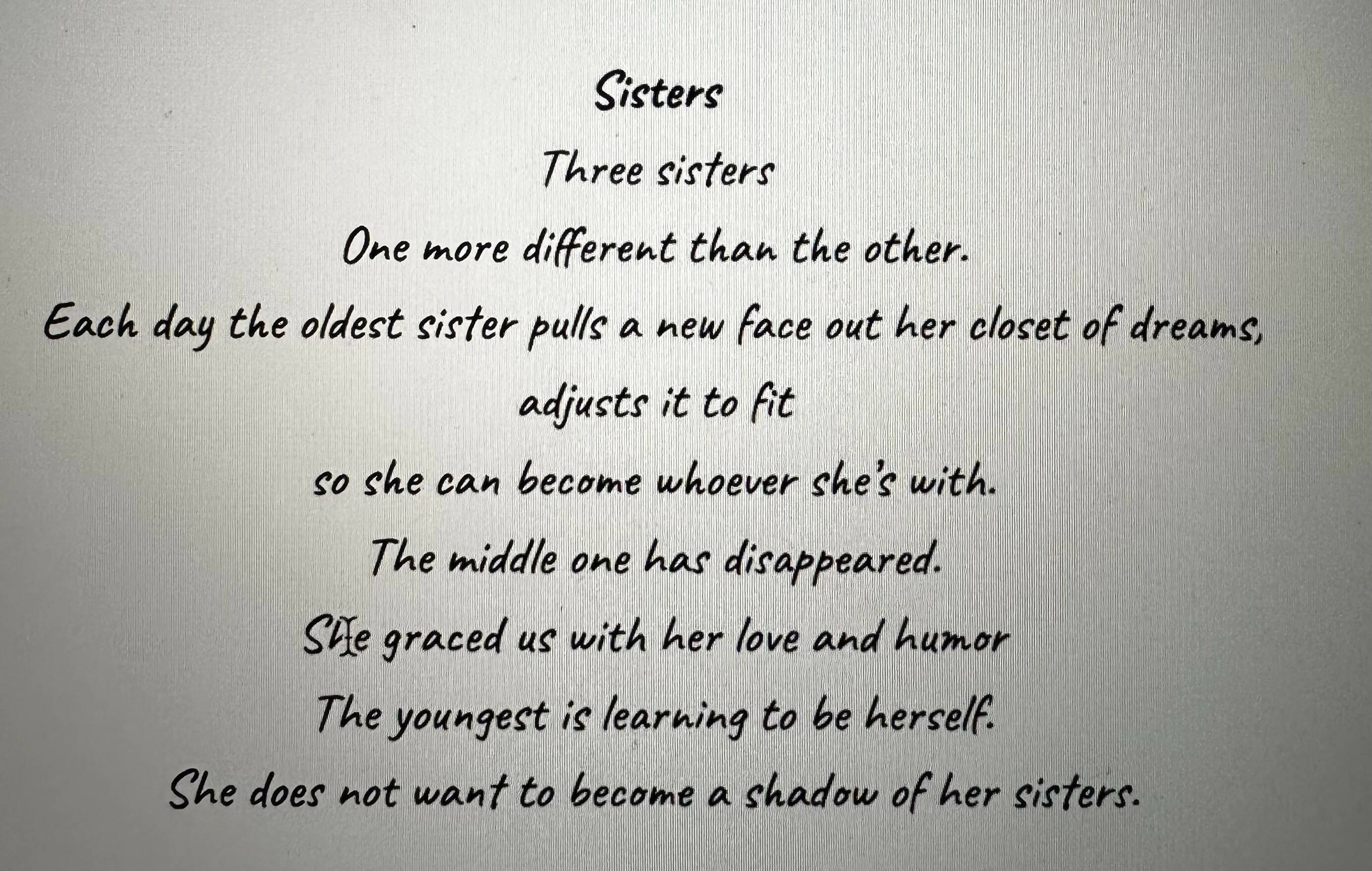 Sisters