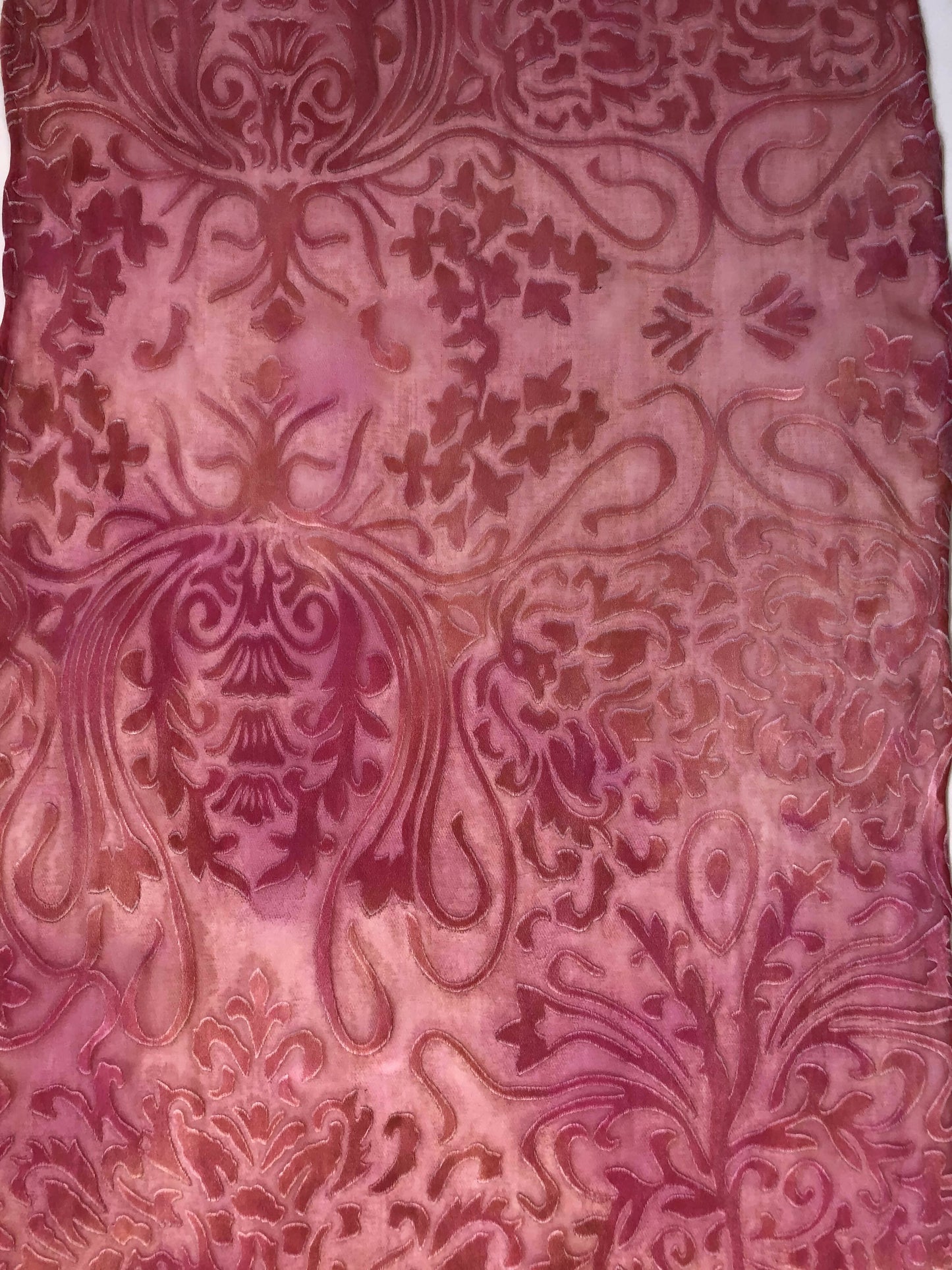 Devore Scarf: Art Nouveau