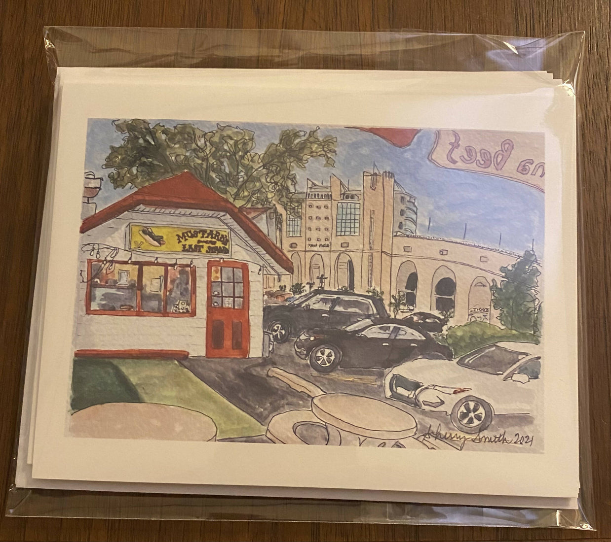 Evanston merchants note cards
