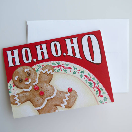 Ho, Ho, Ho Christmas Card