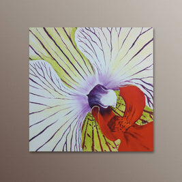 Phalaenopsis Orchid Acrylic Painting