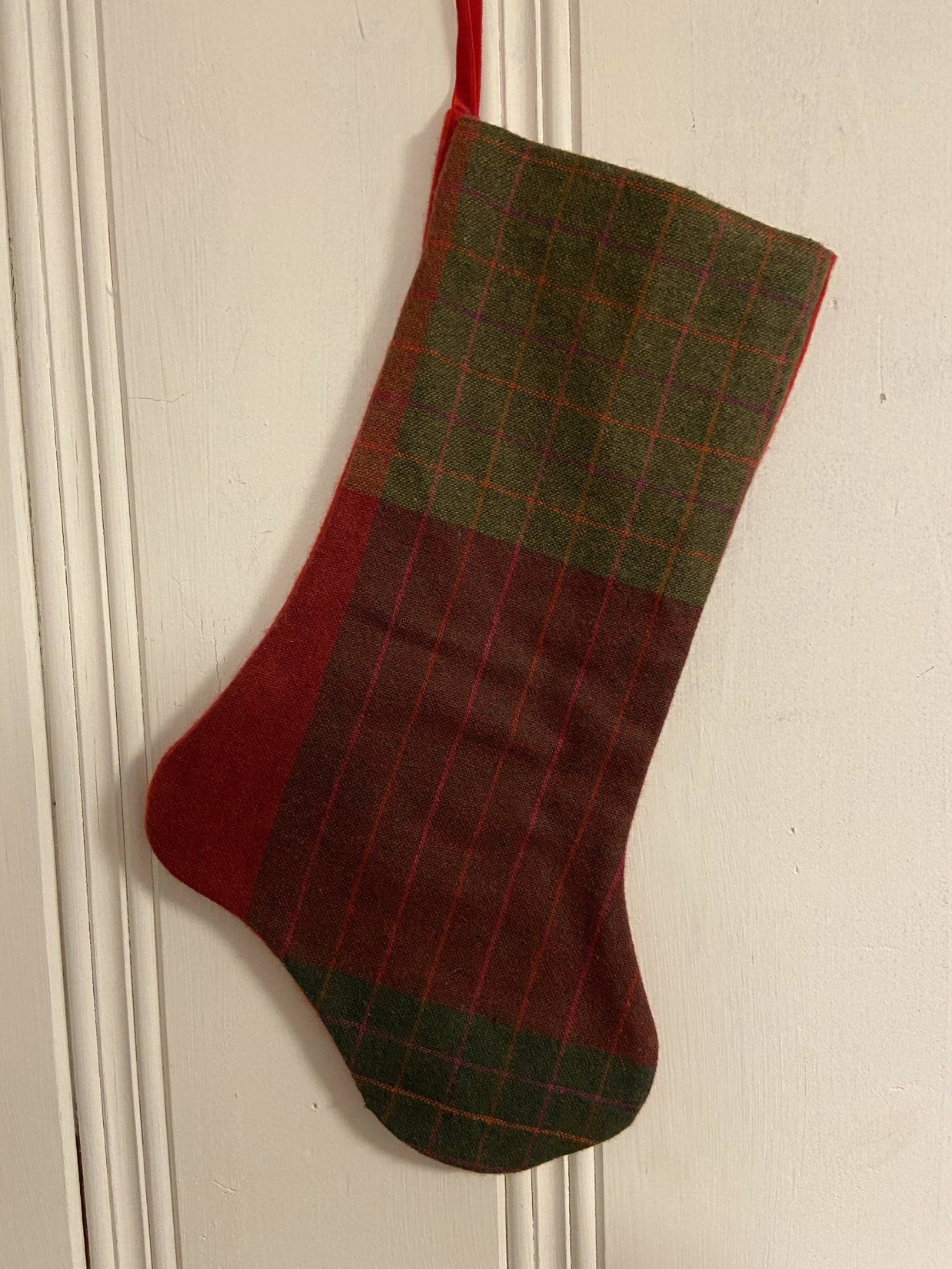 Medium Stocking Boot Repurposed Sweater Felted Wool