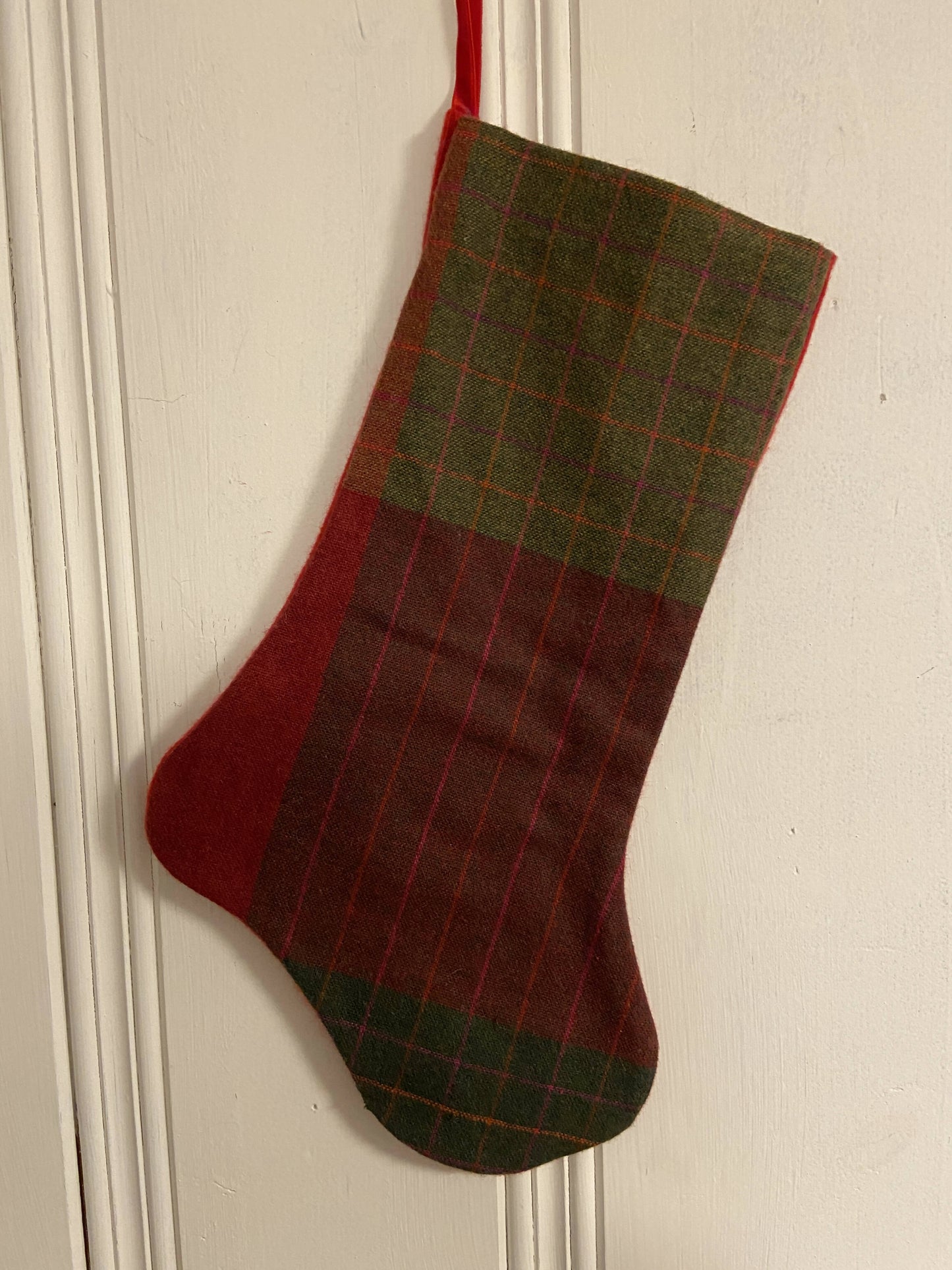 Medium Stocking Boot Repurposed Sweater Felted Wool