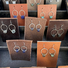 Get lucky Earring- Silver - GLERS