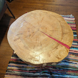 Cherry Cookie & Copper Pipe Coffee Table