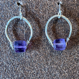 Get lucky Earring- Silver - GLERS