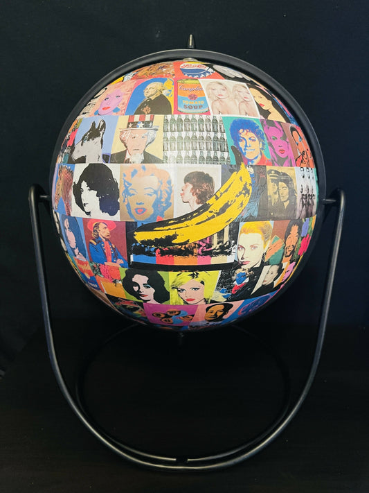 Warhol's World 10" Pivot Globe