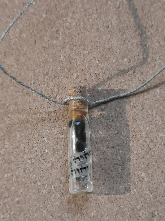 'Commanding higher thought’ intention meditation necklace