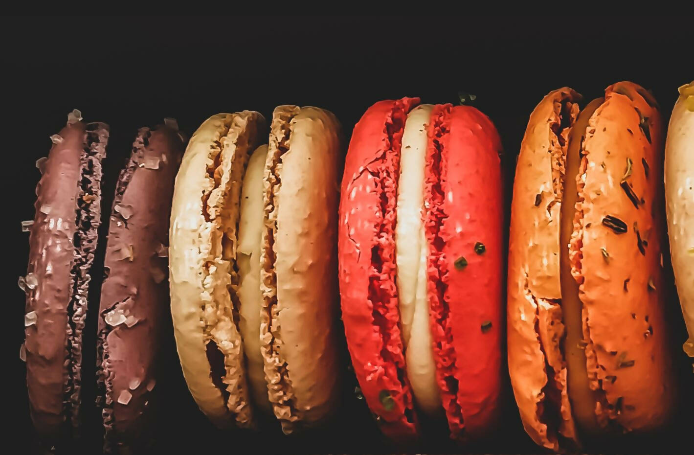"Macarons" - 4"x6" Fine Art Greeting Card