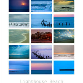 Sweetwater Seas Fine Art Poster - Lighthouse Beach Moods