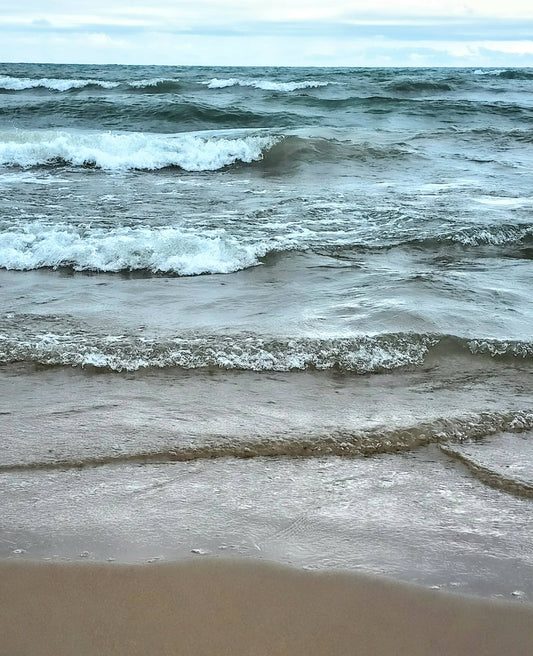 "Layers of Lake Michigan" - 4" x 6" Fine Art Greeting Card