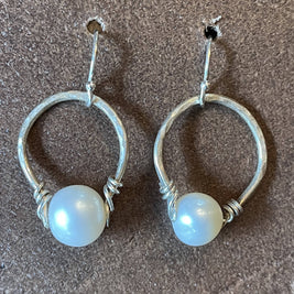 Get lucky Earring- Silver - GLERS