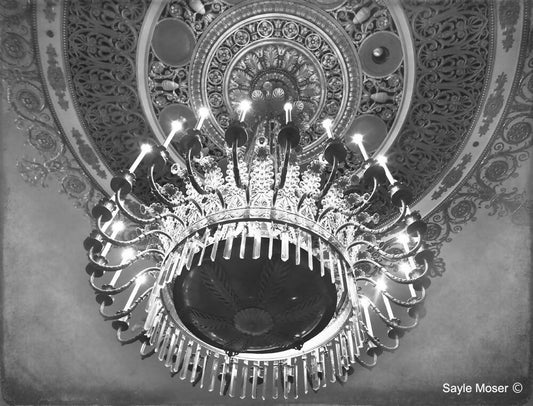 Palmer House Chandelier Fine Art Photograph