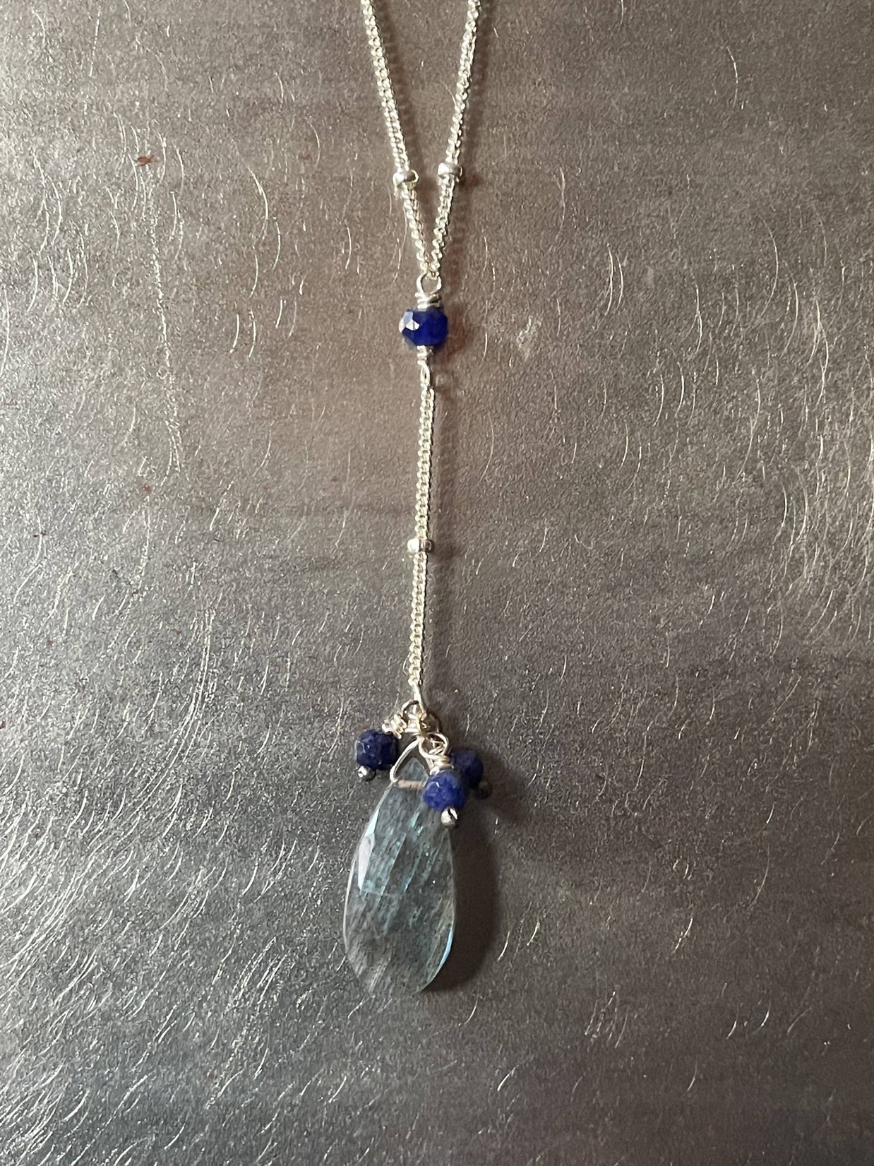 Adorned necklace - silver ADNKS