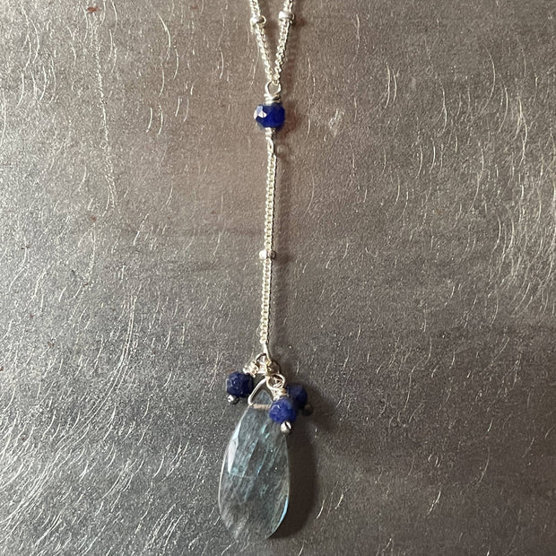 Adorned necklace - silver ADNKS
