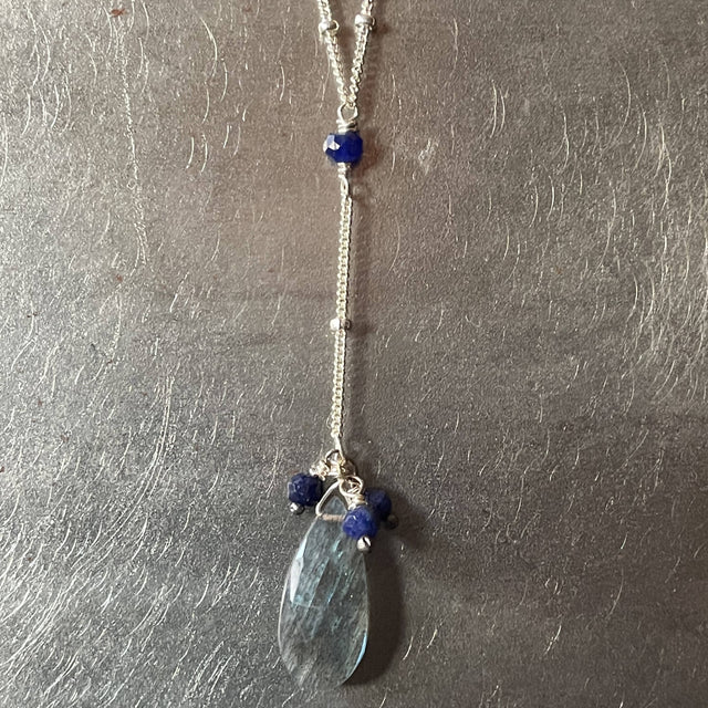 Adorned necklace - silver ADNKS