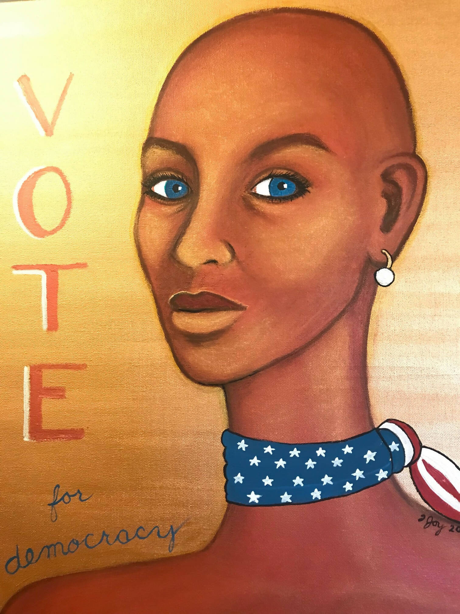 Vote for democracy (original)
