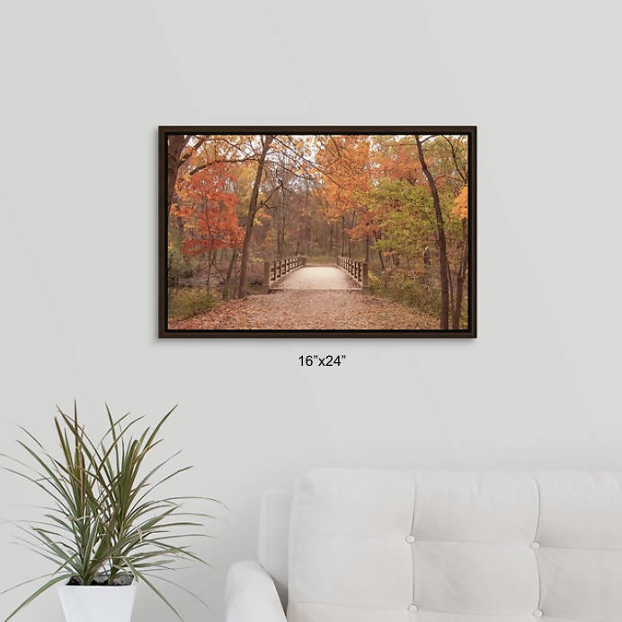 Autumn Bridge in Harms Woods