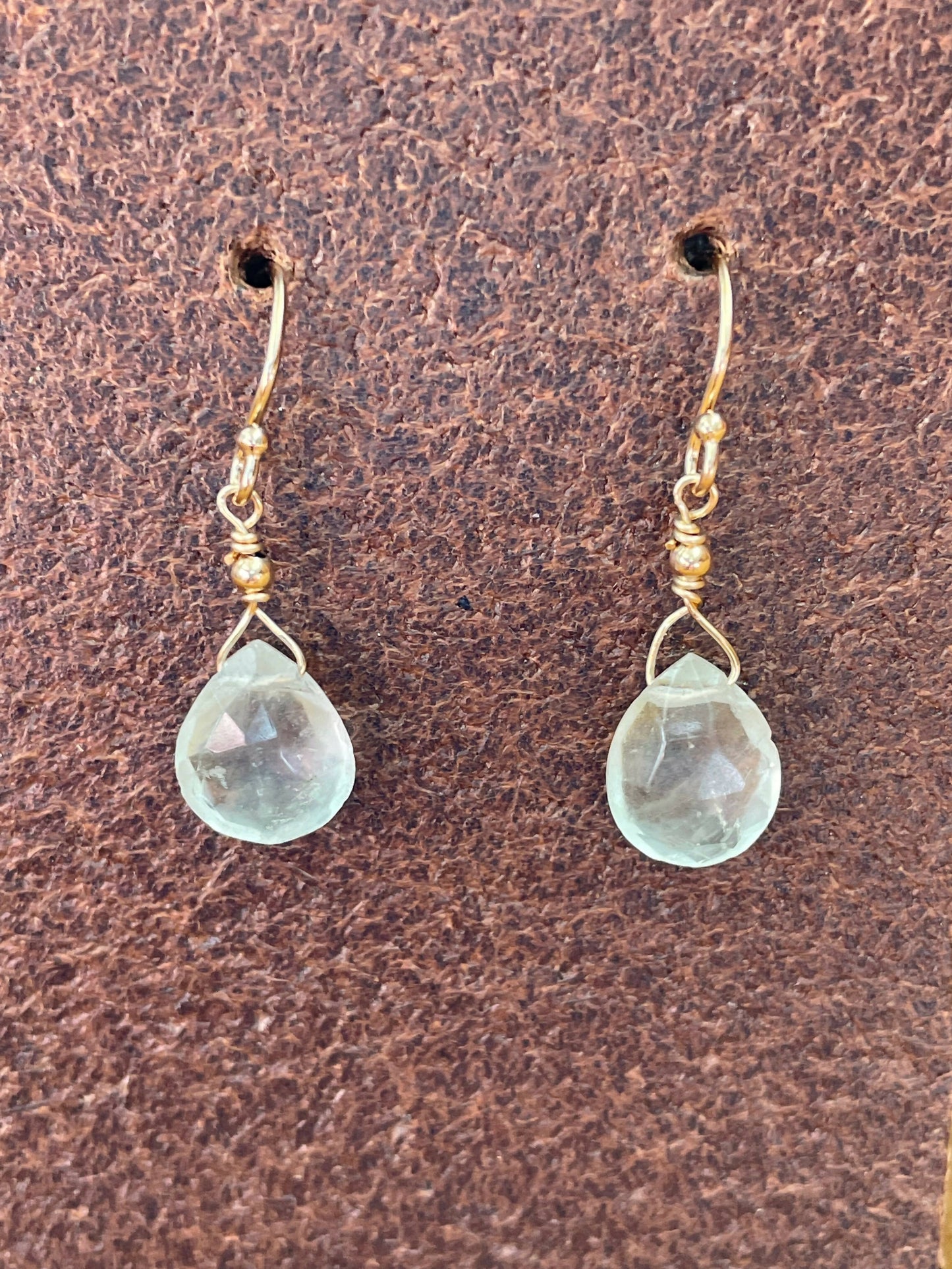 Drops of Goodness - Gemstone Earrings in gold - DOGERG