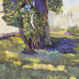 Solace, Pastel Painting, Framed, 9 x 12.