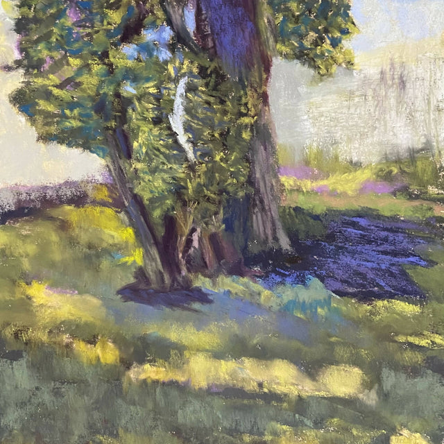 Solace, Pastel Painting, Framed, 9 x 12.
