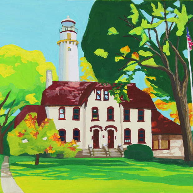 Gross Point Lighthouse Print
