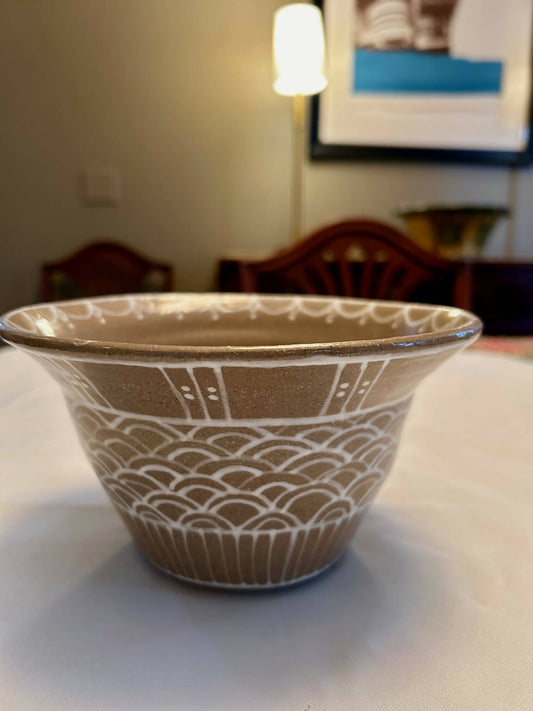 White bowl