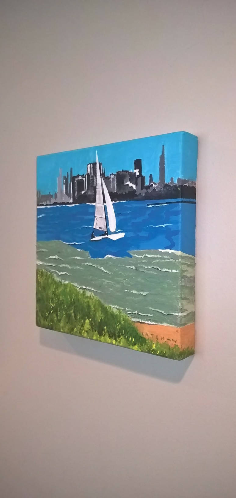 SERIES #7, Skyline #4: Sailboat