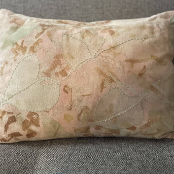 Madder Eco Dyed Pillow Cover