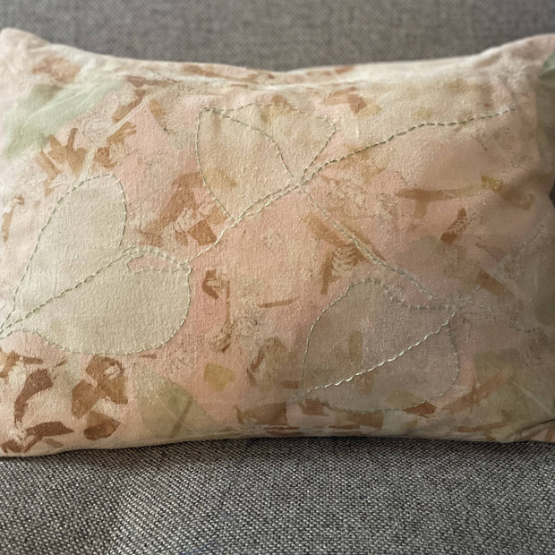 Madder Eco Dyed Pillow Cover