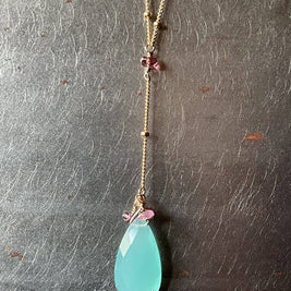 Adorned Necklace - gold ADNKG