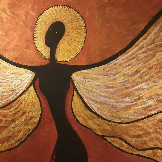 "Spread your Wings and Fly" (framed print)