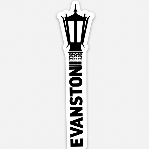 Evanston Tallmadge Streetlight Sticker