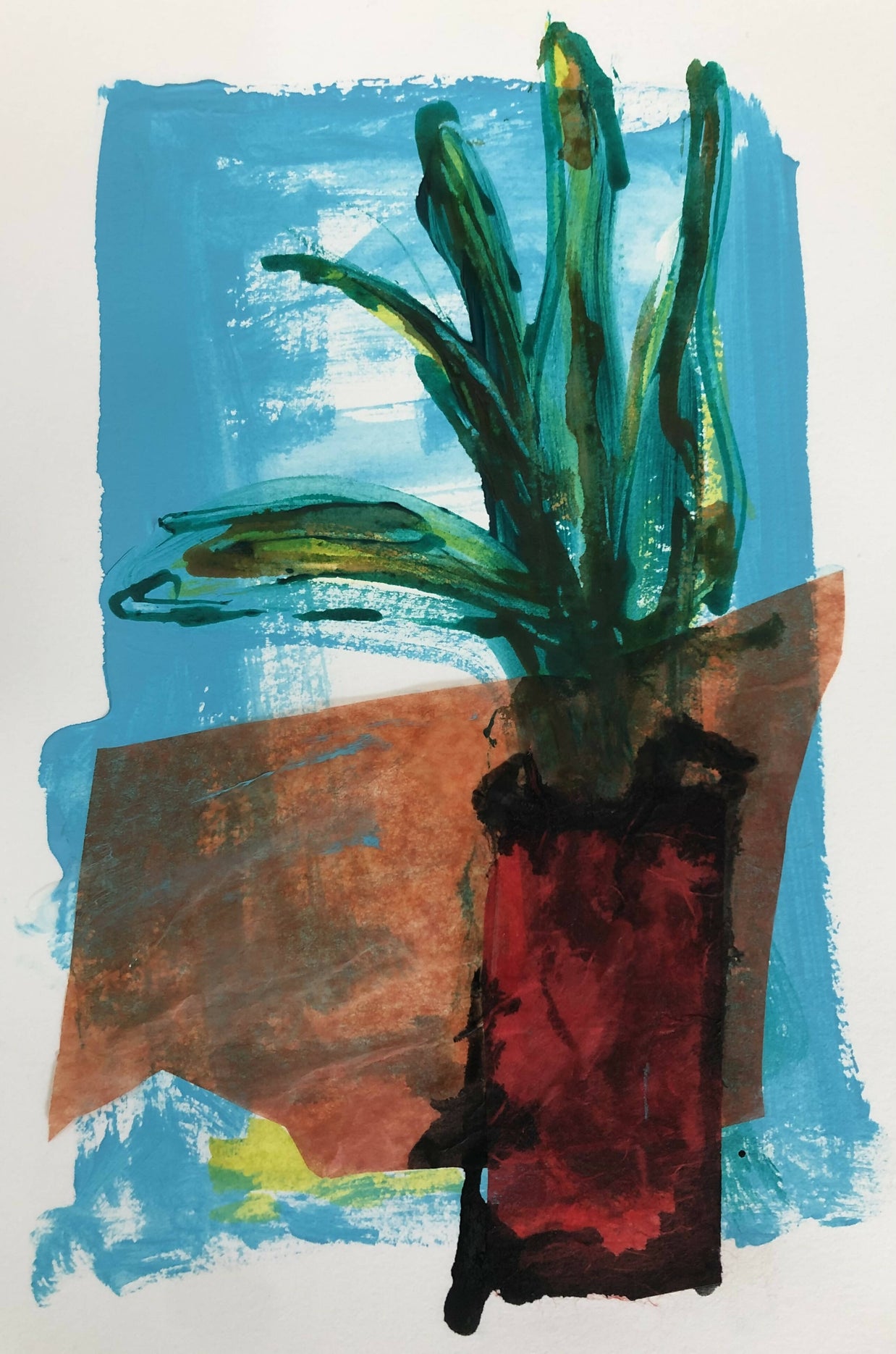 Plant collage: Mother's tongue