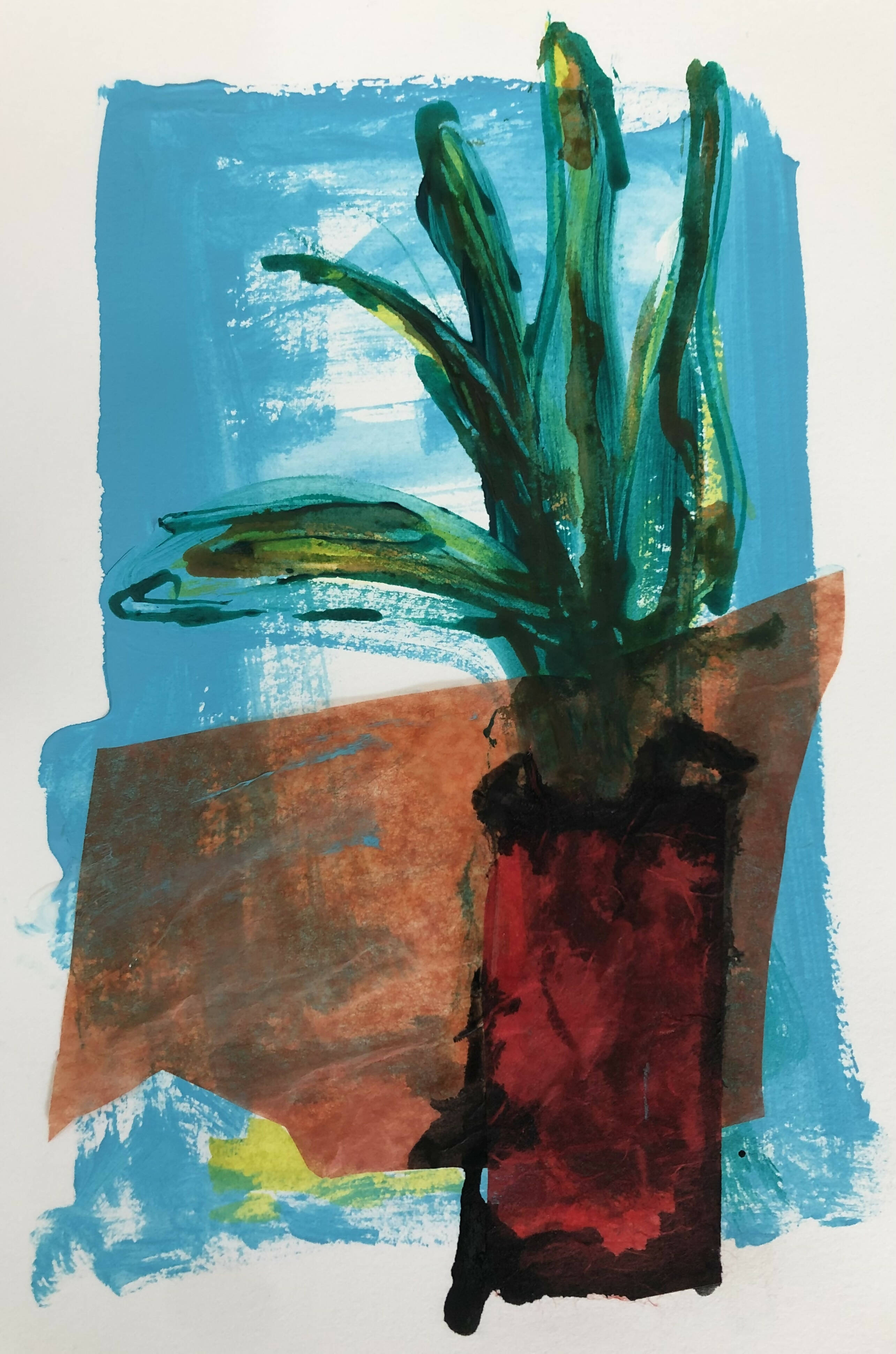 Plant collage: Mother's tongue