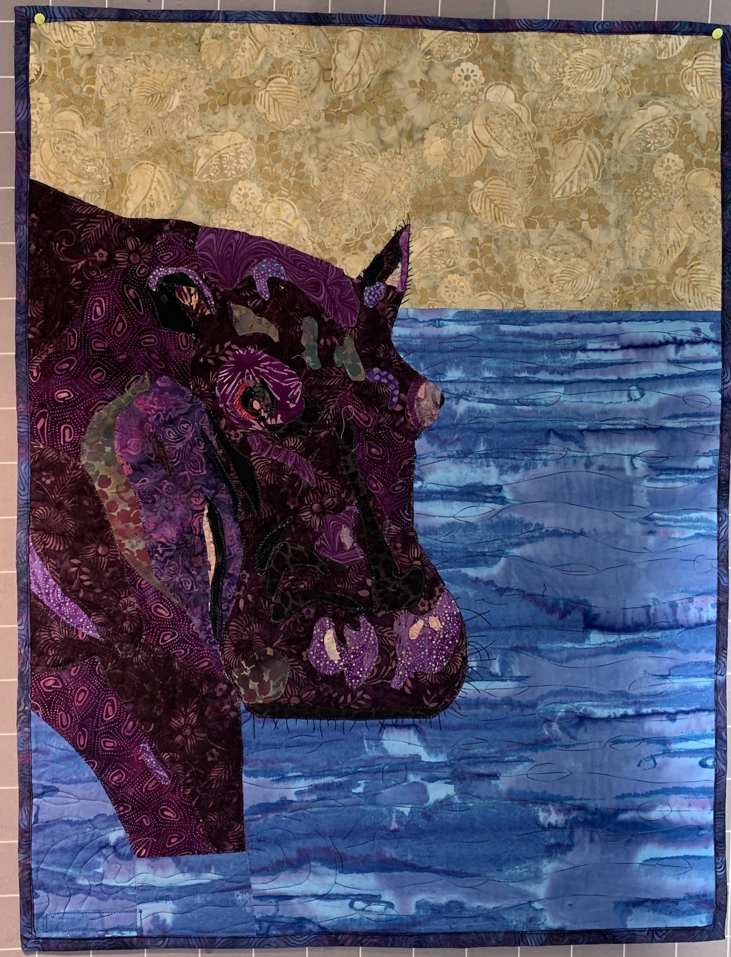 Purple hippo