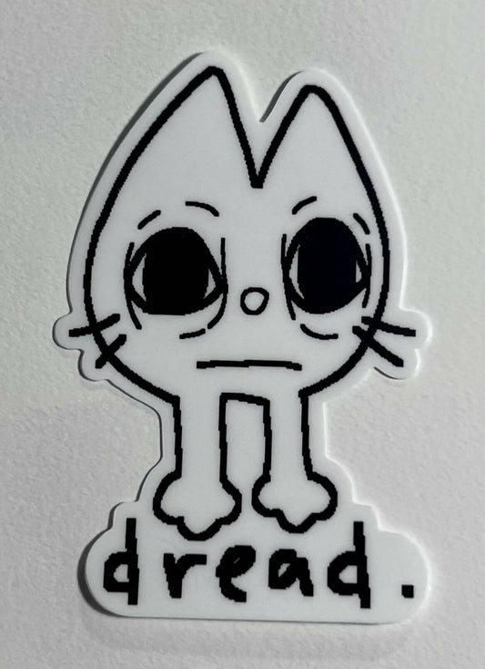Dread Sticker