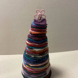 Medium Repurposed Sweater Felted Wool Tree