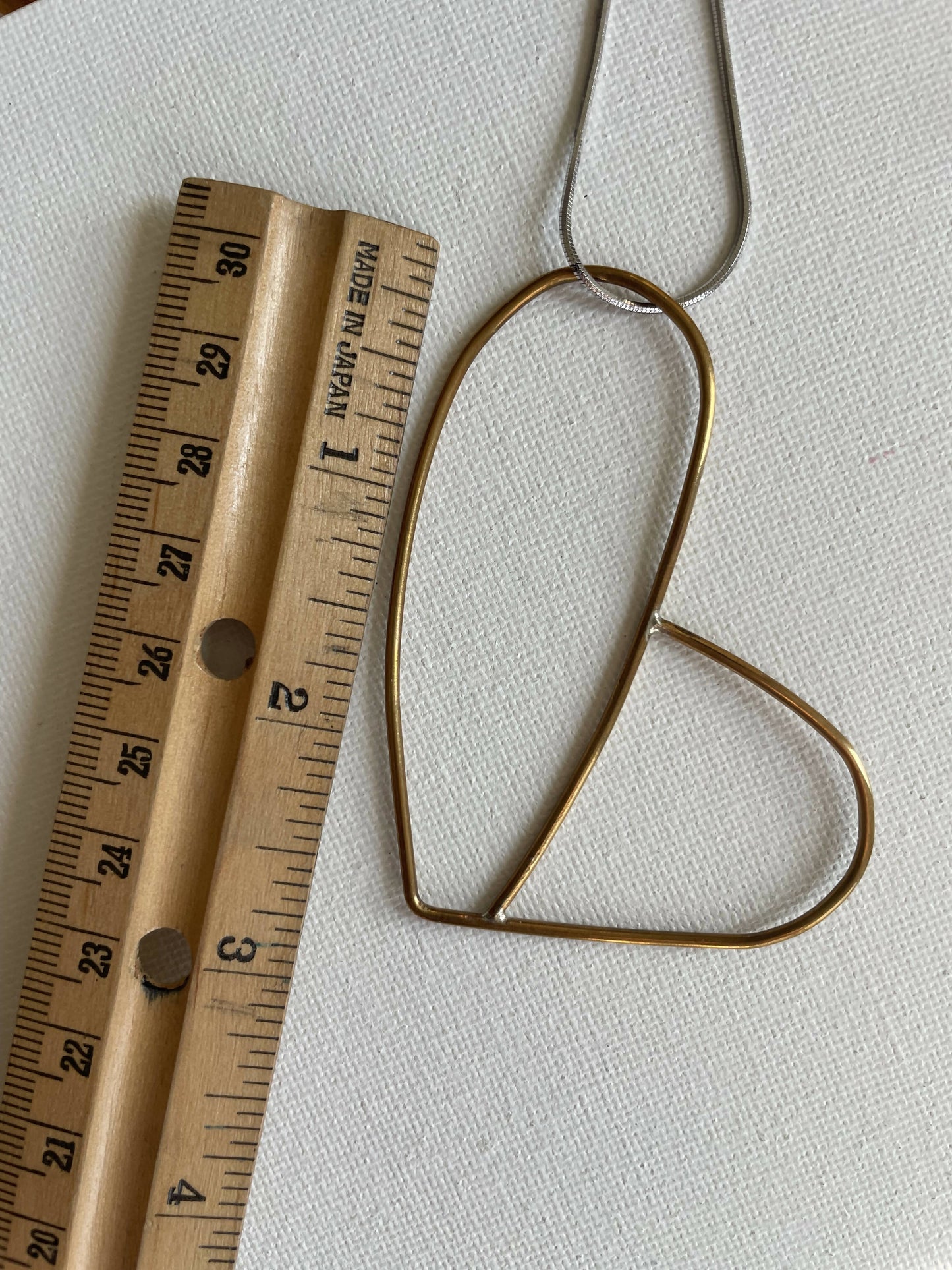 Wire Heart pendant