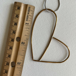 Wire Heart pendant