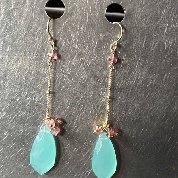 Adorned earring - gold