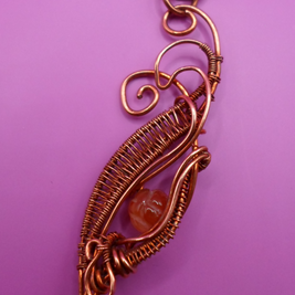 Phoenix eye pendant