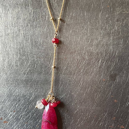 Adorned Necklace - gold ADNKG