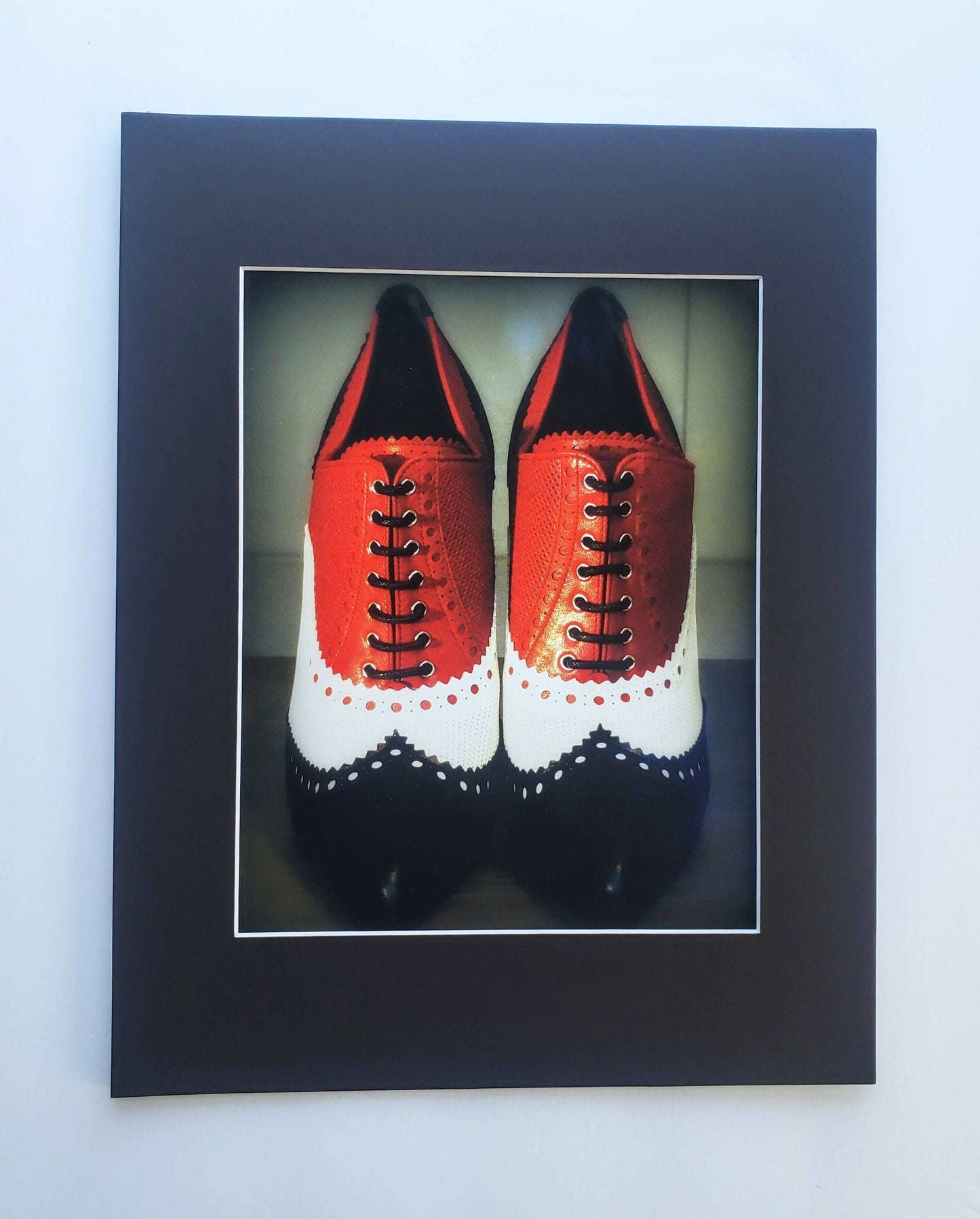 "Gucci Shoes" - 8"x10" print with black acid-free mat board (total size including mat 11"x14)