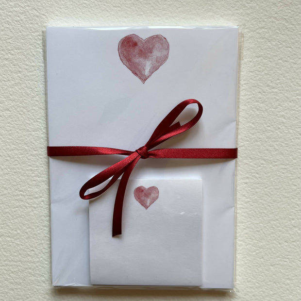 "One Heart" Notepad and Post-it® Set
