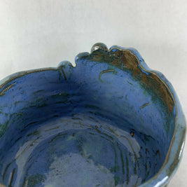 Ceramic Coil Pot in Blue Green
