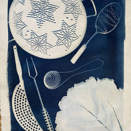 Kitchen Magic Cyanotype